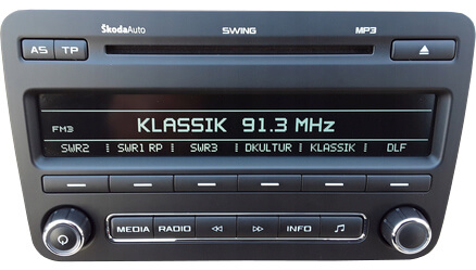 skoda car radio