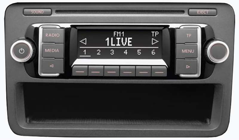 Volkswagen rcd 310 radio code